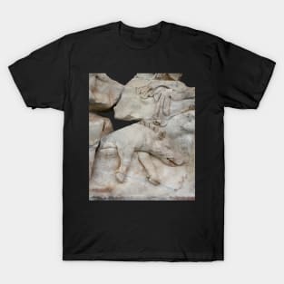 Calydonian Boar Greek Mythological Relief Cut Out T-Shirt